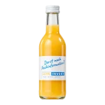 Water Concepts - Flesje sinaasappelsap met logo en etiket