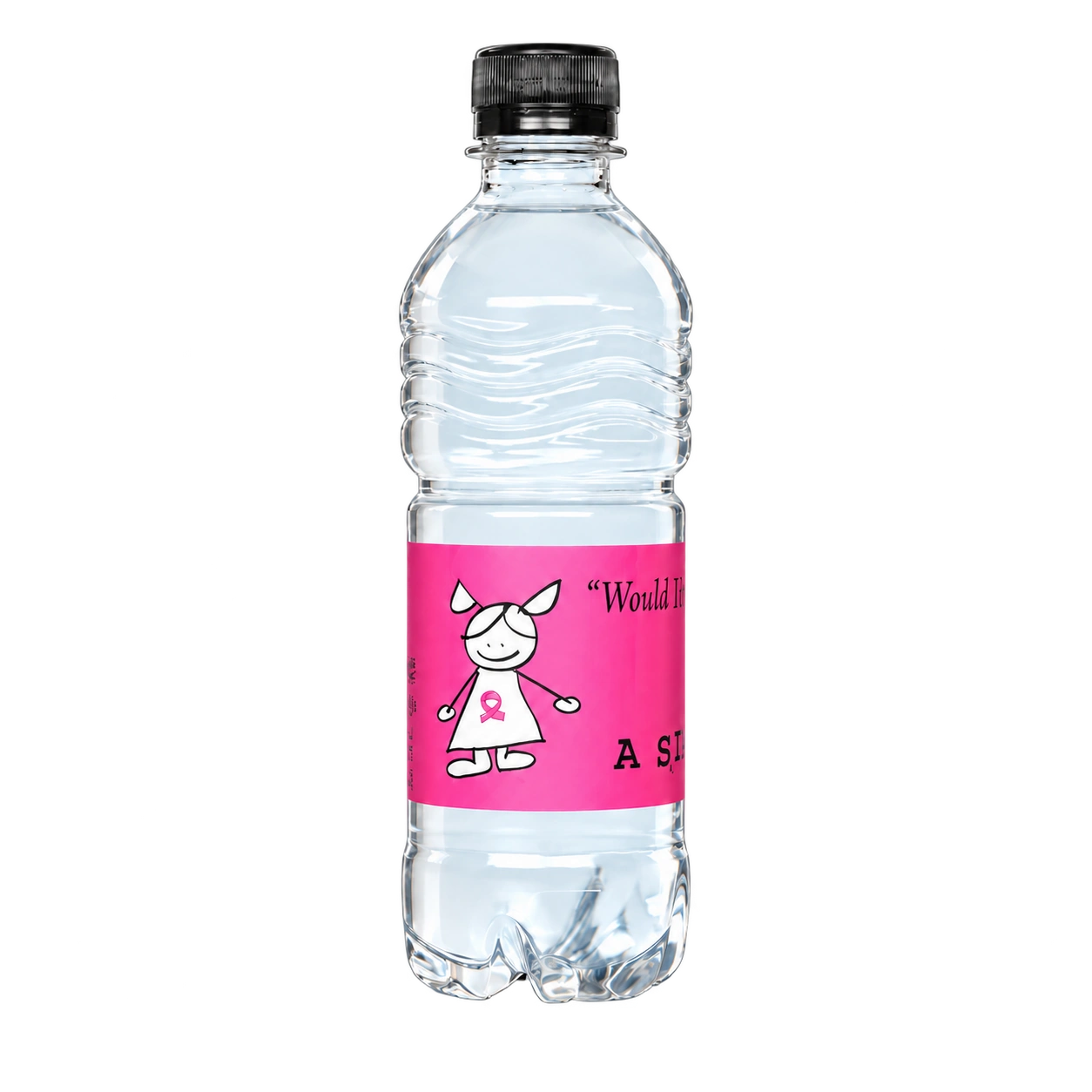 Water Concepts - fles water schroefdop met logo en etiket