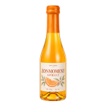 Sprankelend aperitief 20 cl met 7% alcohol en eigen voorbeeldetiket Zonmoment